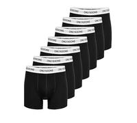 ONLY & SONS Herren Onsfitz Solid Black Trunk 7-pack Noos, Black/Detail:white Waist Black Logo, XXL