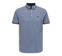 Only & Sons Fletcher Kurzarm-poloshirt (Herstellerartikelnummer: 22024827-FlintStone-L)
