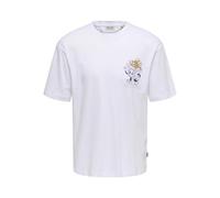 Only & Sons Herren Onsfrank RLX Ss Tee Noos, Bright White, XL EU