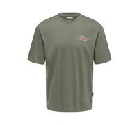 Only & Sons Herren Onsfrank RLX Ss Tee Noos, Castor Gray, M EU
