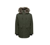 Only & Sons Herren Onsfuture Faux Fur Parka Otw Winterjacke