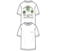 T-Shirt ONLY & SONS "ONSKEANE RLX SS PRINT TEE NOOS", Damen, Gr. XL, hellweiß print:cancun, Jersey, Obermaterial: 100% Baumwolle, bedruckt, relaxed fit normal, Rundhals, Shirts T-Shirt (98552152-XL) h