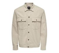 ONLY & SONS Male Hemd Locker geschnitten Hemdkragen Hemd