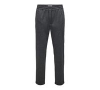 ONLY & SONS Herren Onslinus Dobby Stretch 0377 Pant, Dark Grey Melange, L EU
