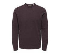 ONLY & SONS Herren Onsloui Reg 12 Mel Crew Knit Noos, Potent Purple, XXL EU
