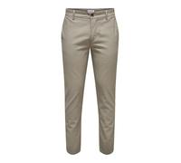 ONLY & SONS Herren Onsmark Pete Slim Dobby 0058 Pant Noos Hose, Fallen Rock, 29W / 32L EU