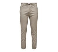 ONLY & SONS Herren Onsmark Pete Slim Dobby 0058 Pant Noos Hose, Fallen Rock, 29W / 32L EU