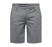 ONLY & SONS Herren Onsmark Shorts 0209 Noos, Medium Grey Melange, S