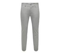 ONLY & SONS Herren Onsmark Slim Herringbone 2911 Pant Noos Chinohose, Griffin, 28W x 30L