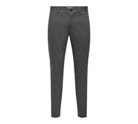 ONLY & SONS Herren Onsmark Slim Tap Ditsy 2912 Pant Noos, Beluga, 31W x 32L