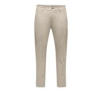 Only & Sons Herren Onsmark Tap 0011 Cotton Linen Pant Onsmark Tap 0011 Cotton Linen Pant