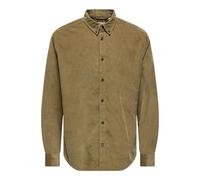 ONLY & SONS Herren Onsmichael 18W Reg Cord Stretch Ls, Otter, XXL