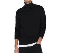 Only & Sons Phil Reg 12 Struc Roll Neck Knit Sweatshirt in Gr. S in Schwarz