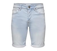 Only & Sons Jeansshorts onsPly Life Blue PK8587 Noos Herren Blau 72% Baumwolle Gr. S