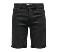 ONLY & SONS Herren Onsply Reg Blk Jog Sht Pk 8581 Dnm Noos Jeans-Shorts, Black Denim, XS EU
