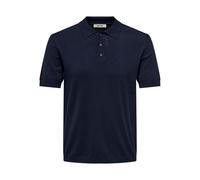 ONLY & SONS Herren Onswyler Life Reg 14 Ss Polo Knit Noos, Dark Navy, XL