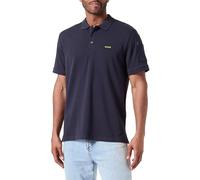 ONLY & SONS Herren Poloshirt Kurzarm Polokragen Baumwolle Hemd lässiges Shirt, Farben:Dunkelblau, Größe:S
