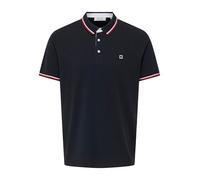 ONLY & SONS Herren Poloshirt ONSFLETCHER - Regular Fit XS S M L XL XXL, Größe:M, Farbe:Dark Navy Bright White and Fiery RED Contrast Stripe 22024827
