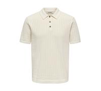 Only & Sons Herren Poloshirt ONSMOON REG 12 SS POLO KNIT - Regular Fit