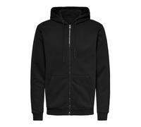 Only & Sons Herren Sweatjacke 'Ceres' schwarz, Größe XL, 5145356 Schwarz XL