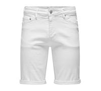 Only & Sons Herren Shorts Onsply White 9297 Azg DNM Shorts Noos