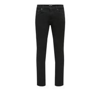 Only & Sons Herren Slim Fit Jeans Schwarz 29/32