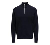 ONLY & SONS Pullover "Phil" in Schwarz - Größe M | Herren Plussize