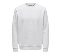 Only&Sons Sweatshirt Herren hellgrau, L