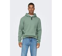 ONLY & SONS Herren Onsceres Life Felpa Con Cappuccio Noos Kapuzenpullover, Chinois Green, M