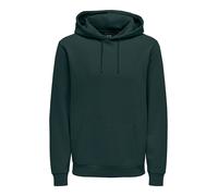 Only & Sons Herren O&S Weicher Kapuzen Pullover Basic Sweatshirt Hoodie Jumper Sweater ONSCERES, Farben:Grün-4, Größe Pullover:XL