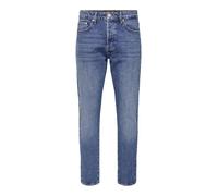Jeans im 5-Pocket-Design Modell 'YOKE' 31/34 men Jeansblau