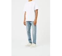 Only & Sons Tapered Fit Jeans aus Baumwoll-Mix Modell 'YOKE' in Rauchblau, Größe 31/34