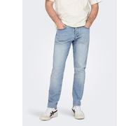 ONLY & SONS Jeans - Tappered fit - in Hellblau - Größe W29/L30 | Herren Plussize