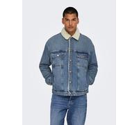 ONLY & SONS Jeansjacke "Wilson" in Blau - Größe L | Herrenjacken
