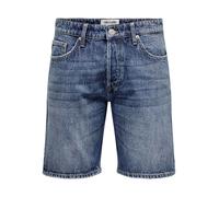 ONLY & SONS Jeansshorts in Blau - 60% | Größe M | Herren Shorts