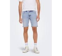 ONLY & SONS Jeansshorts "ONSPLY LIGHT BLUE 5189 SHORTS DNM NOOS" (70957802-S) light blau denim