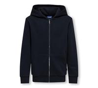 Only & Sons Junior Jungen Osjceres Zip THR. Hoodie SWT Noos, Schwarz, 122-128 EU