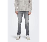 Only & Sons Loom Lmg 8265 Mat Slim Fit Jeans (Herstellerartikelnummer: 22028265-LightGreyDenim-34-31)
