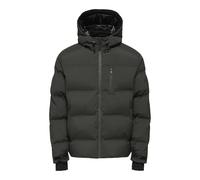 Steppjacke ONLY & SONS "ONSMATHIS PUFFER OTW", Damen, Gr. XL, dunkelgrau melange, Web, Obermaterial: 100% Polyester, unifarben, Bündchen, Jacken Steppjacke (93804839-XL) dunkelgrau melange