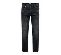 Only & Sons ONSWEFT REGULAR 32W / 34L 22034101 Washed Black (906145) Schwarz W 32 L 34