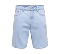 Only & Sons Male Jeans-Shorts ONSEDGE Gerade geschnitten Shorts
