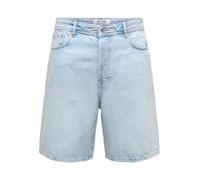Only & Sons Jeansshorts Fade Hellblau 100% Baumwolle Herren XL