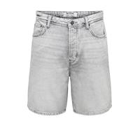 Only & Sons Male Jeans-Shorts ONSFADE Mittlere Taille Locker geschnitten Shorts