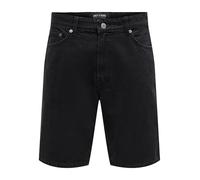Only & Sons - Bekleidung ONSFADE BLACK 9087 TAI DNM SHORTS NOOS - schwarz - Größe L L schwarz