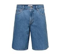 Only & Sons Male Jeans-Shorts ONSREMI Mid Rise Weiter Beinschnitt Shorts