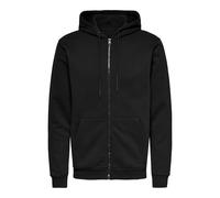 Only & Sons Herren Sweatjacke 'Ceres' schwarz, Größe L, 5145356 Schwarz L