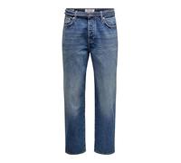 Only & Sons Male Locker geschnitten ONSFADE Mid Rise Locker geschnitten Jeans