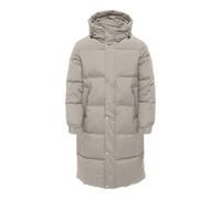 Steppjacke ONLY & SONS "ONSSEUL LONG PUFFER OTW", Damen, Gr. XXL, silber lining, Web, Obermaterial: 100% Polyester, unifarben, Bündchen, Jacken Steppjacke (49986639-XXL)