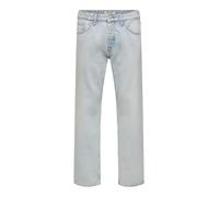 Only & Sons Herren Jeans ONSEDGE Straight Mid Waist – Regular Fit – Grau Blau – 36W/34L