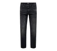 Only & Sons ONSWEFT REGULAR 38W / 34L 22034101 Washed Black (906149) Schwarz W 38 L 34